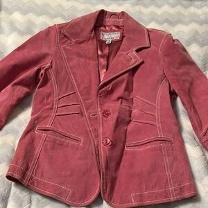 NEVER Worn Suede jacket